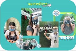 ส่งมอบ Face Shield DIY ให้กับบุคคลากรในโรงพยาบาล